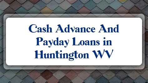 Payday Loans In Huntington Park